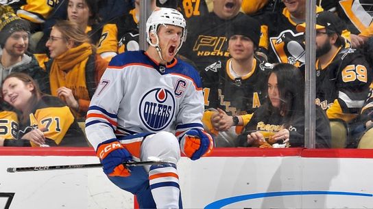 Freeze Frame: Simply no such thing as containing McDavid taken at PPG Paints Arena (Penguins)